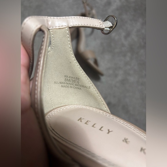 Kelly & Katie Nude Womens Renny Heeled Size 8M - Picture 6 of 11